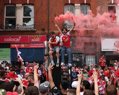 Arsenal’s Premier League trophy parade: title celebrations in north London – as it happened