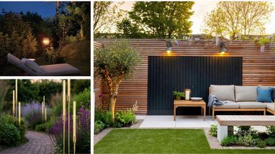 5 easy ways to bring your garden to life after dark using a 'layered' lighting scheme