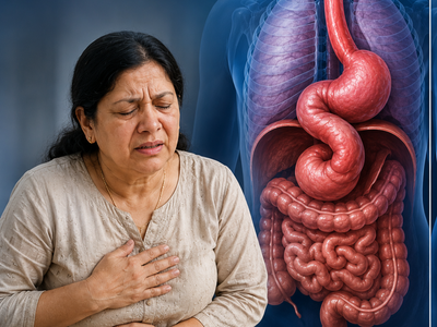 Woman thought it was 'just acidity', kept vomiting after every meal for 8 months; doctors find twisted stomach in chest