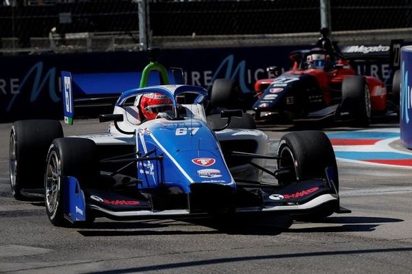 Enzo Fittipaldi wins chaotic Indy NXT race on the streets of Detroit
