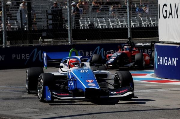 Enzo Fittipaldi wins chaotic Indy NXT race on the streets of Detroit