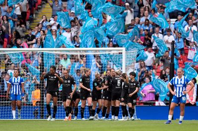 Brighton 0-4 Man City: Khadija Shaw on target as domestic double secured in Women's FA Cup triumph