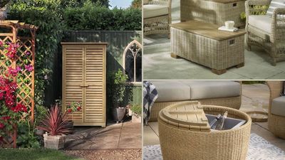 No more ugly sheds - these clever garden storage solutions are as beautiful as they are practical
