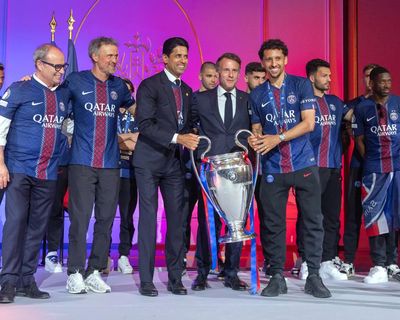 PSG provide perfect illusion with a model of beauty in soft-power project