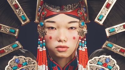 This incredibly lifelike 3D character design blends Netflix inspiration with real history