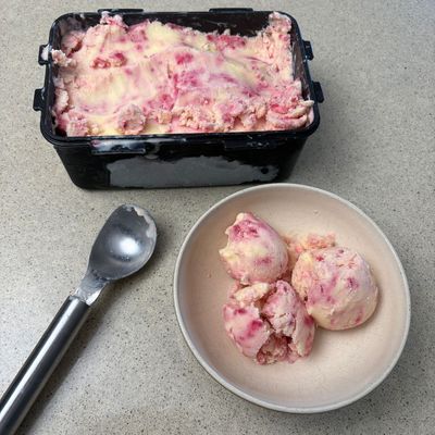 This Cuisinart Ice Cream Maker is heatwave approved with no need for pre-freezing anything – I've used nothing else for making sweet treats for two years now