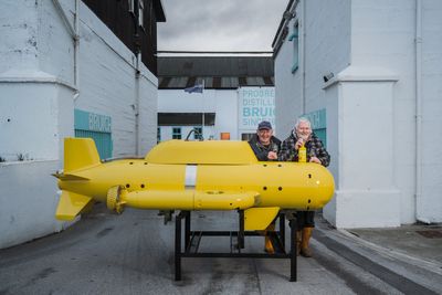Fishermen recall mystery of ‘yellow submarine’ caught and hauled ashore