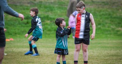 Mega gallery: the adorable kids who brave the cold for a game they love