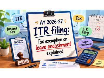 Leave encashment tax rules for AY 2026-27: How much exemption salaried employees can claim
