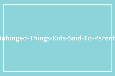 “They Have Red Eyes And No Face Or Body”: 69 Times Kids Freaked Out Their Parents By Saying Unsettling Things