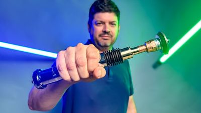 I made my own lightsaber for $50 in hardware store parts and now I feel like a Lowe-key Jedi