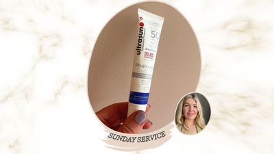 If you try one product, make it this clever SPF fluid that treats sun spots and stops new ones in their tracks