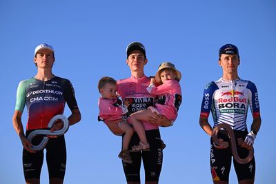 'It's still hard for me to realise what has happened, that I've won all three Grand Tours' - Jonas Vingegaard emotional in Rome after Giro d'Italia victory