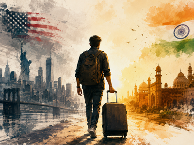 India's brain-gain moment may be starting with a crack in the American dream