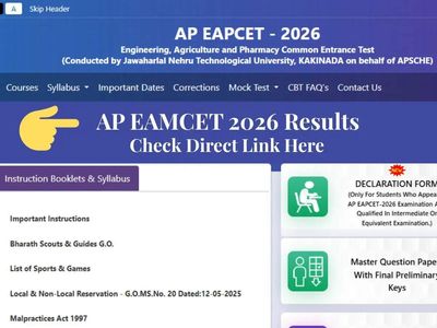 AP EAMCET 2026 Results Link: Check when website link will get active, how to download scorecard, documents required for counselling