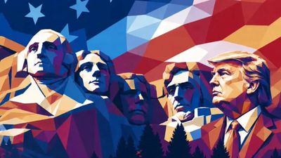 Mount Rushmore dream: Donald Trump shares AI-generated image of himself next to celebrated US Presidents