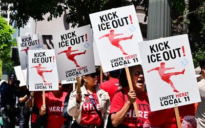 ‘We want fans to know the risks’: US immigrant rights groups mobilize across World Cup host cities amid ICE fears