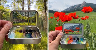 50 Tiny Paintings Hidden Inside Altoid Tins By This Remarkably Skilled Artist (New Pics)