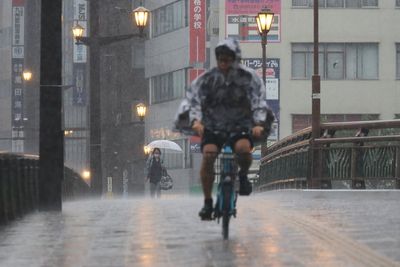 Typhoon Jangmi mapped: Warnings over typhoon bringing heavy rain to much of Japan