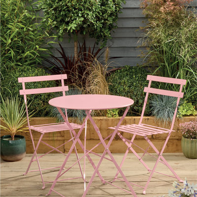 I can't believe this stylish garden bistro set is from Morrisons – at £50 it's the easiest, most affordable way to upgrade your outdoor space for summer