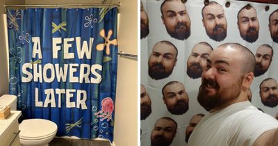 64 Hilariously Ridiculous Shower Curtains That Might Make You Laugh Every Time You Go To Bathroom