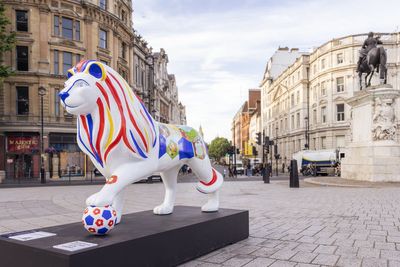 Lion-themed public art trail brings World Cup fever to England fans