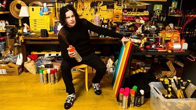 Thinking man's art: Rocker Jack White goes public with private artworks in first major UK show