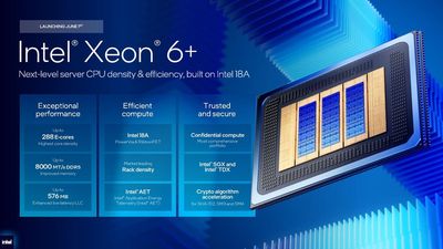 Intel Xeon 6+ ‘Clearwater Forest’ puts 18A in the data center with up to 288 cores, 576 MB of L3 cache — new Xeon 6990E+ is 30% faster per thread than 192-core AMD Epyc 9965, says Intel