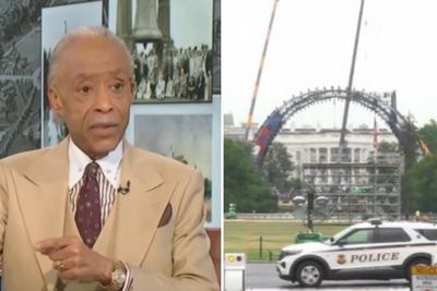 Al Sharpton makes wild comparison about Trump’s UFC fight on White House lawn