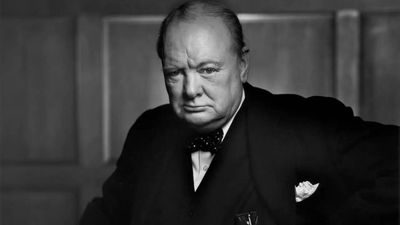 Quote of the day by Winston Churchill: “A good speech should be like a woman's skirt; long enough to cover the subject and short enough to...”