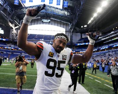 Myles Garrett is traded from Browns to Rams in blockbuster NFL move