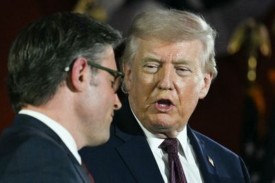 Trump summons Mike Johnson to White House as reviled $1.8B DOJ ‘slush fund’ hangs in the balance