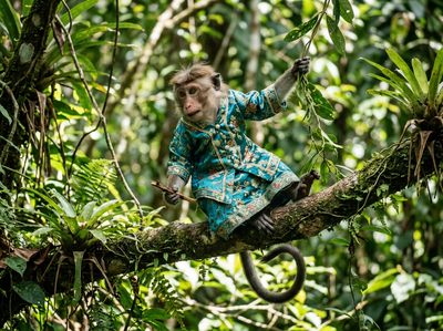 Spanish proverb of the day: 'Even if a monkey dresses in silk, it remains a...' Life lessons on reality, appearances, identity and why appearances don't really matter