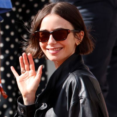 Lily Collins Serves Unlikely Summer Jacket Inspiration at the 2026 French Open