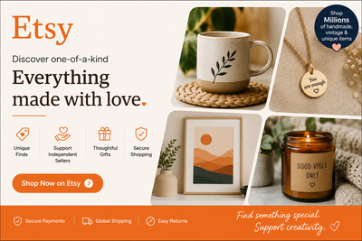 Etsy: A Good Choice for People Looking for Unique Products