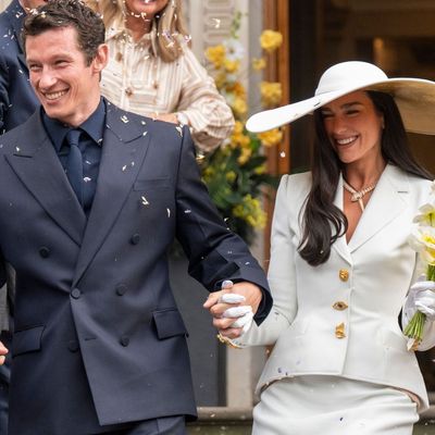 How Bianca Jagger's 55-Year-Old Wedding Look Became the Bridal Blueprint for Dua Lipa and More