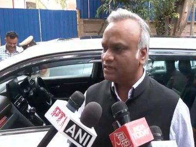 MLA Priyank Kharge meets Congress chief Mallikarjun Kharge ahead of June 3 Karnataka cabinet swearing-in
