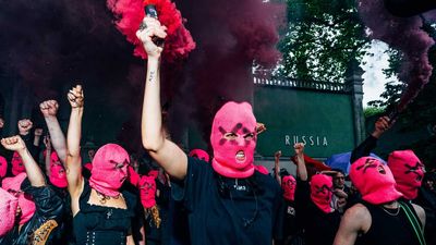 "He thinks he's so tough, but afraid of a girl? Let's see." After 14 years of protest, Pussy Riot announce debut album, launch single with Avenged Sevenfold and challenge Vladimir Putin to a cage fight