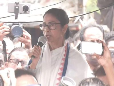 Mamata Banerjee protests over alleged attacks on TMC leaders in Kolkata; pays tribute at BR Ambedkar statue before rally