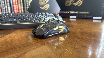 "Practically every high-performance feature I can think of": I never thought I needed a gold-plated gaming mouse, but here we are