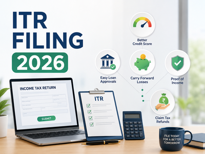 ITR filing 2026: 5 benefits of filing income tax return besides paying taxes