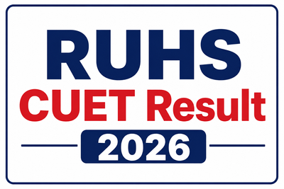 RUHS CUET Result 2026 out at ruhscuet2026.com: Check Rajasthan BSc Nursing merit list, steps to download scorecard and direct link
