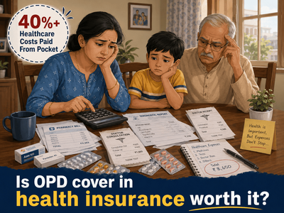 Should you buy OPD cover in health insurance? Over 40% of healthcare costs are paid out-of-pocket in India