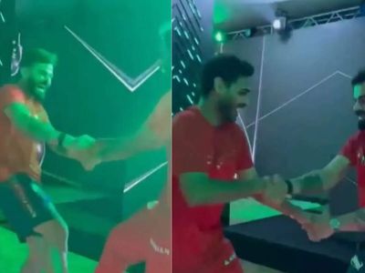 IPL 2026: Virat Kohli drops epic "kikli boys" dance moment with Royal Challengers Bengaluru teammate Bhuvneshwar Kumar