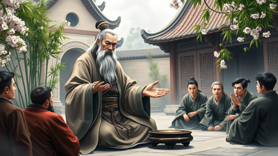 Quote of the day by Confucius: 'A youth, when at home, should be filial and, abroad, respectful to his elders. He should be earnest and...' - life lessons on self-development, personality traits to be successful, personal and professional growth tips by Chinese philosopher