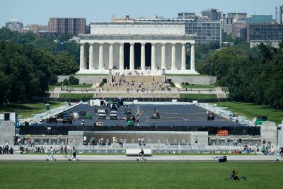 Fuel leak hits Trump’s National Mall extravaganza: report