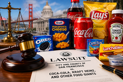 San Francisco Sues Coca-Cola, Kraft Heinz, and 8 Food Giants Over 'Addictive' Products