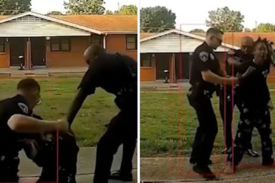 North Carolina cop fired after being caught on camera repeatedly punching woman in the head during arrest