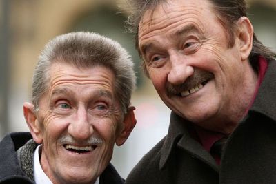 Chuckle Brother resists famous catchphrase as King Charles awards him royal honour