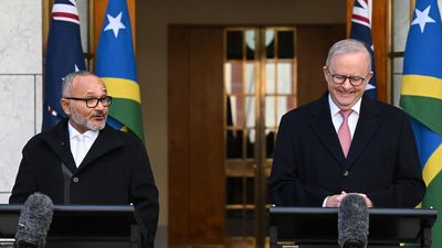 Solomon Islands PM pledges 'reset' with Australia